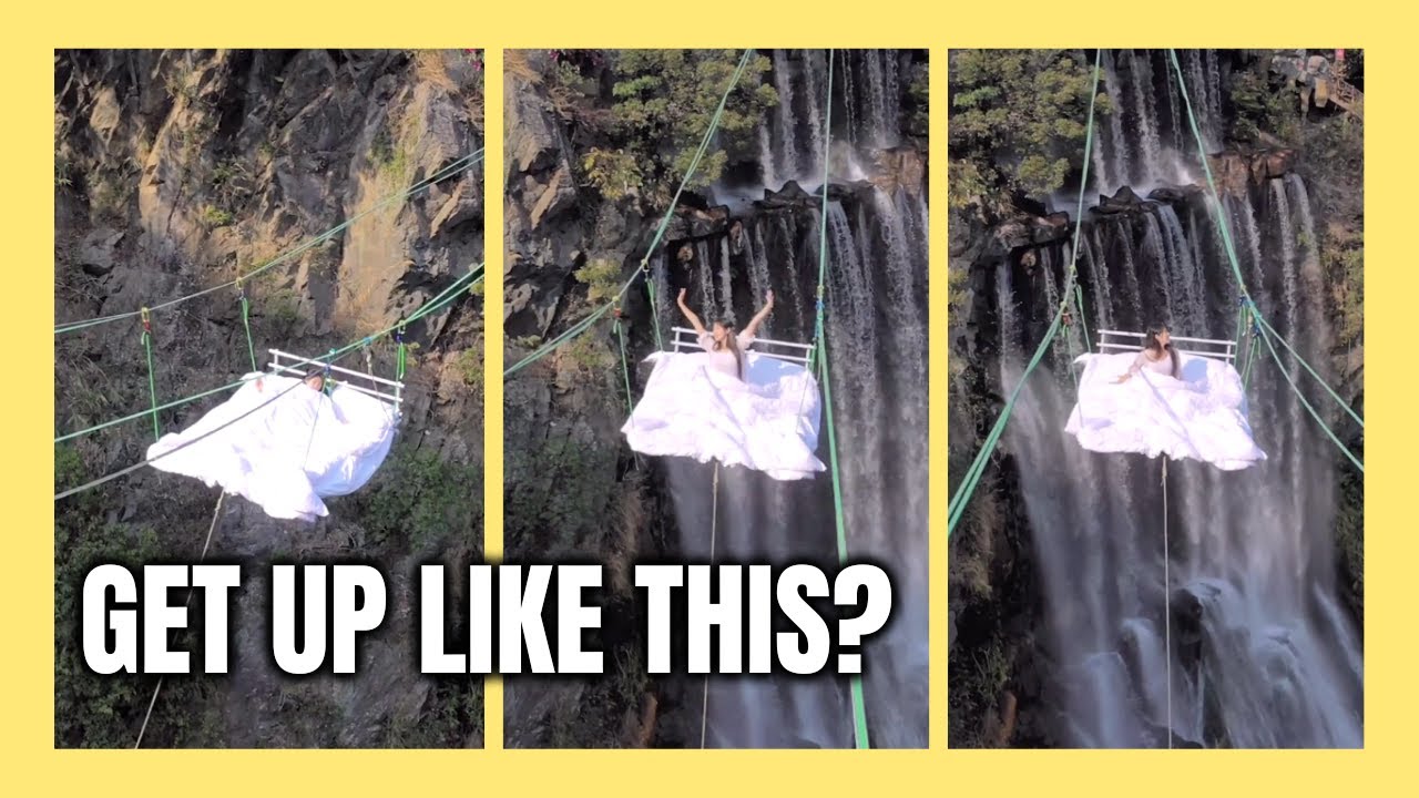 Getting up from bed with no fear of heights #37 Best of China 