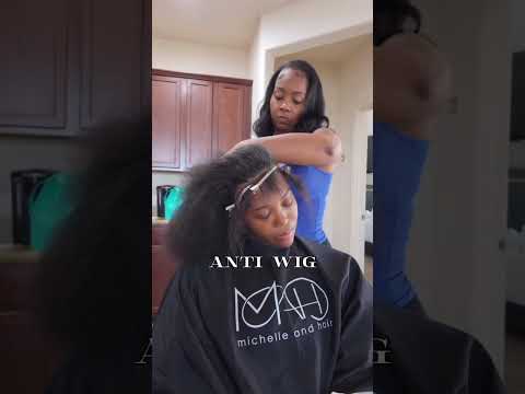 I am NEVER getting a sew in again 😳