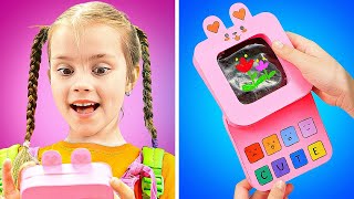 🎨 OMG! 😍 Eu Fiz Um Celular De Papel Fofo 💖 Muito Fácil!