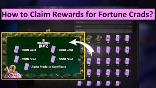 🚨How and when to Claim Rewards for Fortune Cards? 🔥 WoT Blitz screenshot 1
