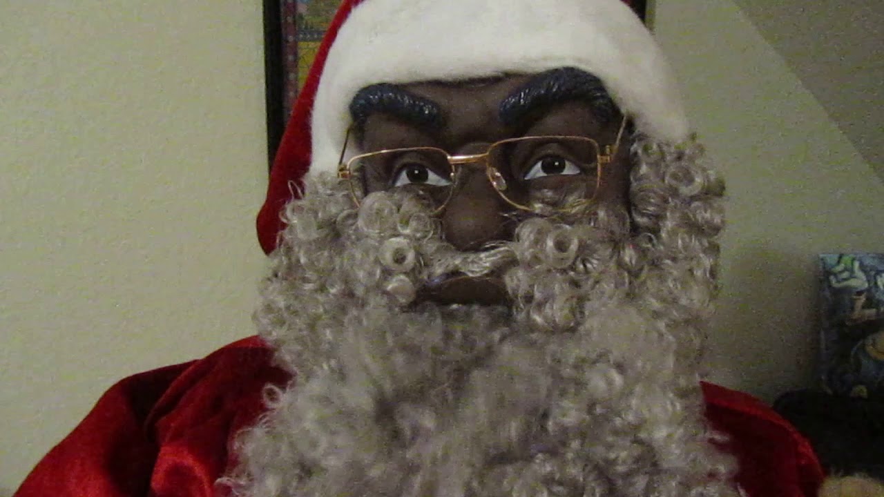 Singing and story telling black santa youtube