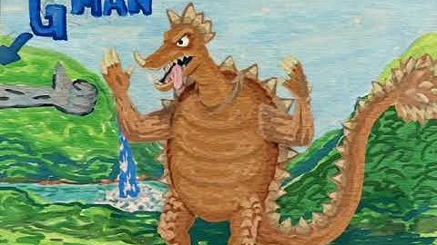 Animating #godzilla #monsterverse drawings with #grok 