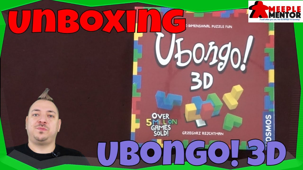 Unboxing Ubongo 3D