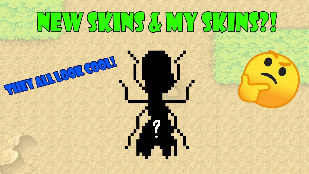 Pocket ants New community skins! Which one is mine?! YouTube