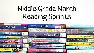 Middle Grade March Reading Sprints