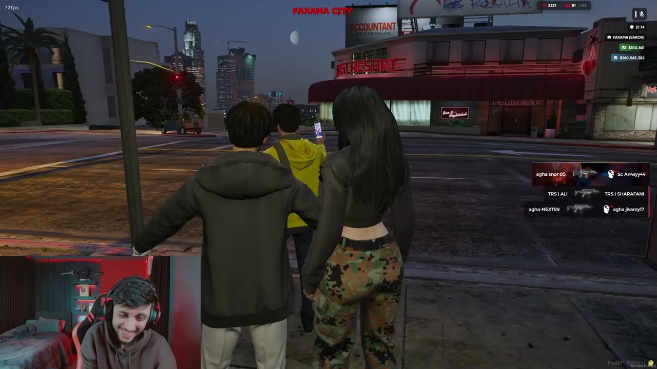 لوردو بوو دادوه ر 🤣❤️FAXAMA CITY FIVEM