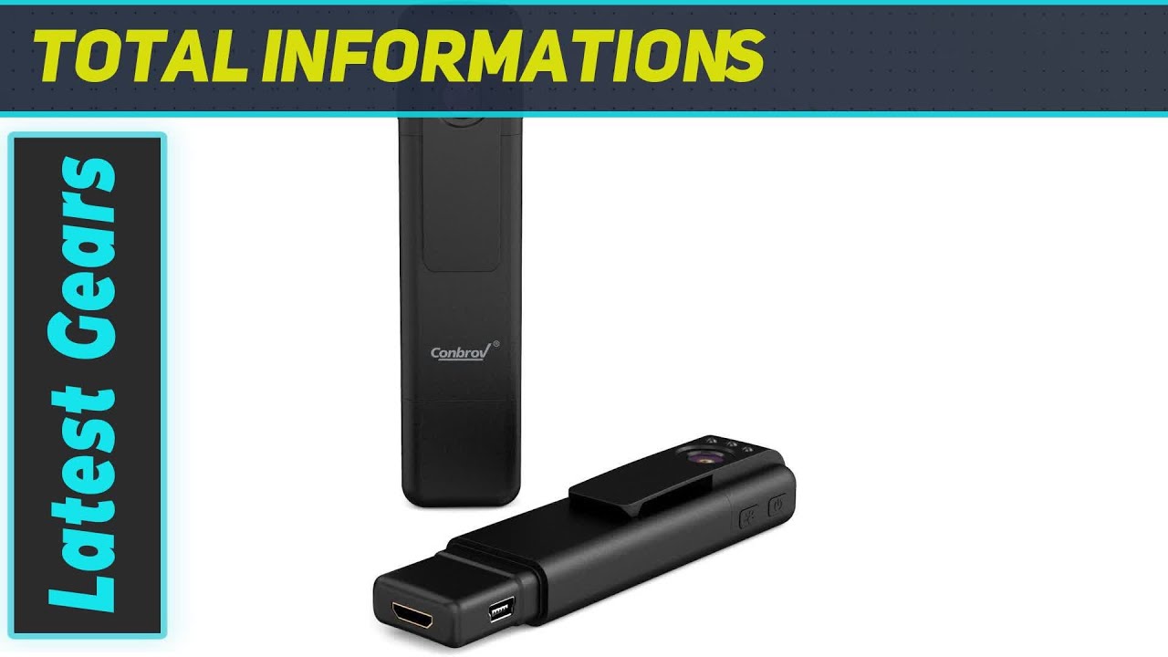 Wifi Wireless Pen Camera 1080P HD Nanny Cam with Night Vision: Best Portable Body Cam with