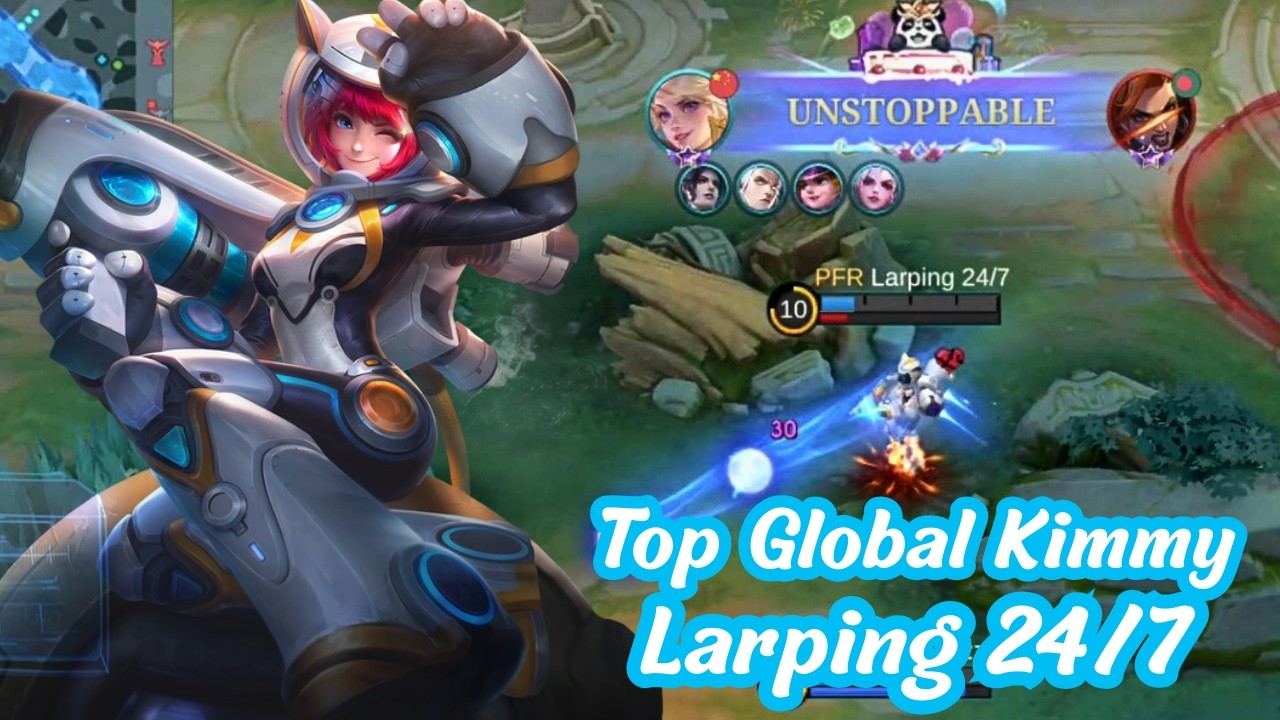 Top Global Kimmy - Larping 24/7 - Mobile Legends Emblem, Build and Gameplay