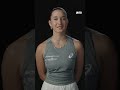 Eva Lys is loving her tennis journey 🤩 #ThisIsOurStage