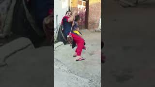 #shorts Nani ke Ghar sawan me jhula jhulte Aahana