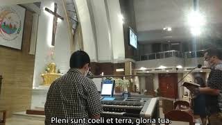 PS. 385 - Sanctus (Missa XVII)