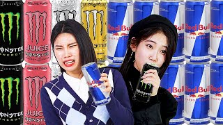 Koreans try U.S Energy Drinks for the FIRST TIME [US VS Korean Energy Drinks: Which is Better?] 🤨 I Try Energy Drinks First Time