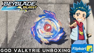 Unboxing God Valkyrie 🔥|  Beyblade Burst God 🌀 | @flipkart India 🇮🇳 | Genkai