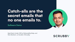 Scrubby Customer Testimonial - The Deliverability Ninja Use Case