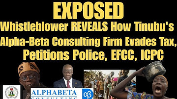 EXPOSED Whistleblower REVEALS How Tinubu
