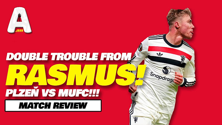 RASMUS TWO THE RESCUE!!! Viktoria Plzeň vs Manchester United Post-Match Review