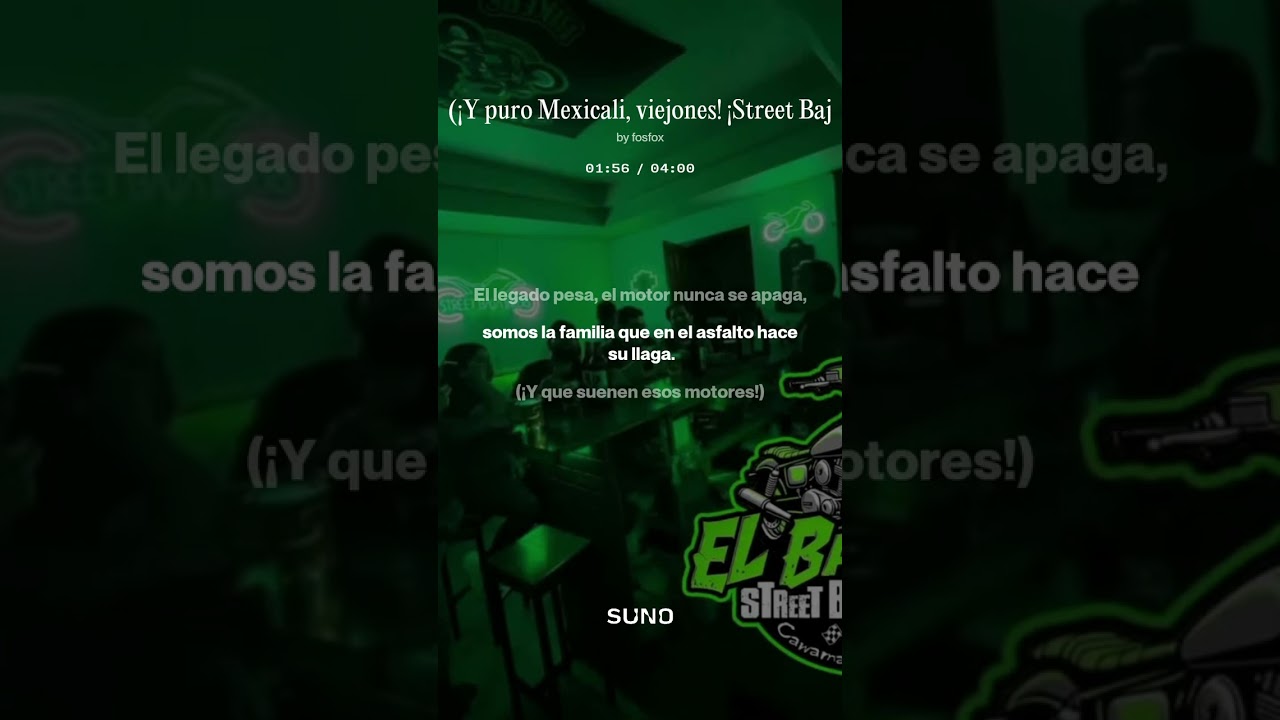 ¡Y puro Mexicali, Viejones! ¡Street Baja Bikers