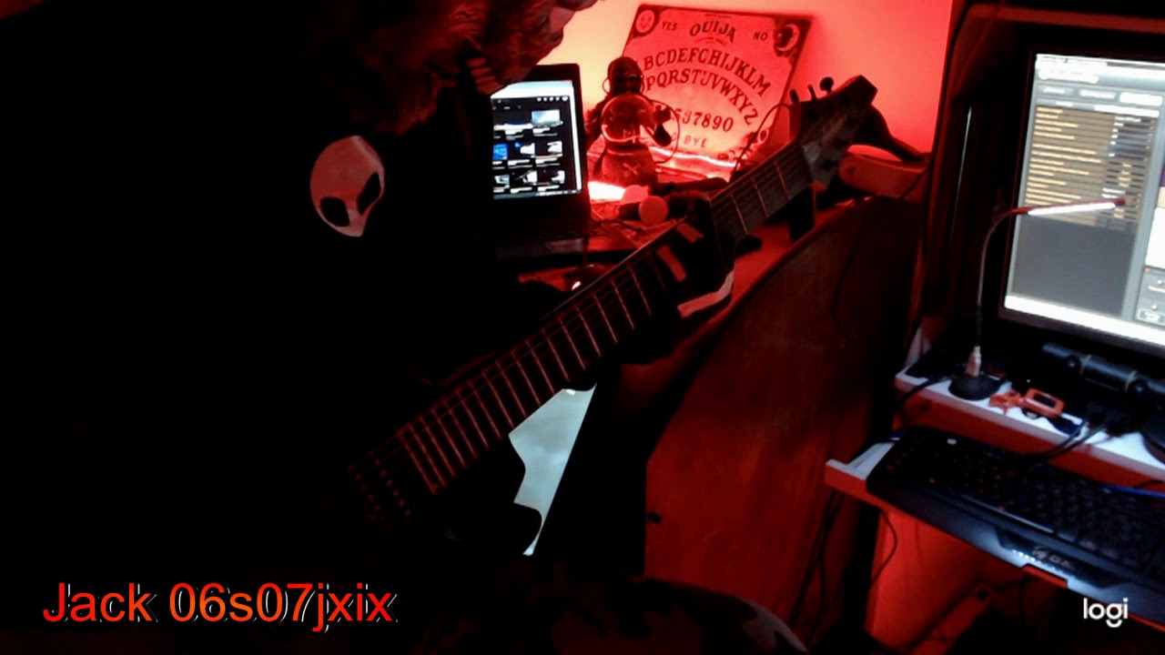 Mouggier tries to play the guitar 14