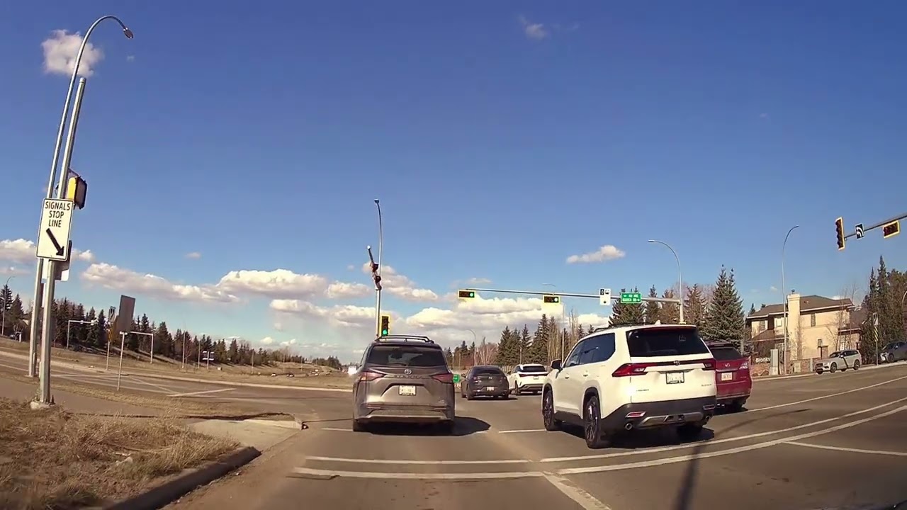 Driving Around Edmonton Canada 0411a