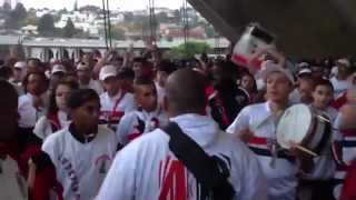 Torcida Independente .Saindo do estádio.  SPFC  x Figueirense.