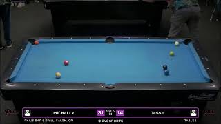 MICHELLE vs JESSE - PHIL'S BAR & GRILL - TABLE 1 | EvoSports