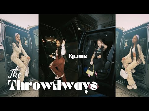 THE THROWAWAYS ep.1….unseen footage: new hair, photoshoots, nights out + more | Yonikkaa