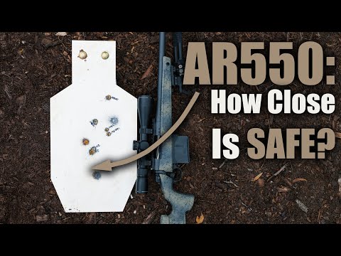 What are AR550 Targets Rated for?