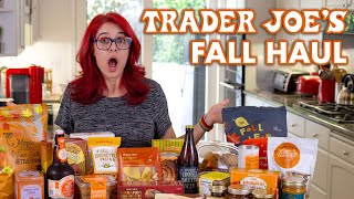 Trader Joes Fall Haul 2020 + Taste Test!