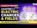 Electric Charges and Fields |Class-12th Physics | Part-4 2026-27 | #NEET #Physics #boardexam #neet