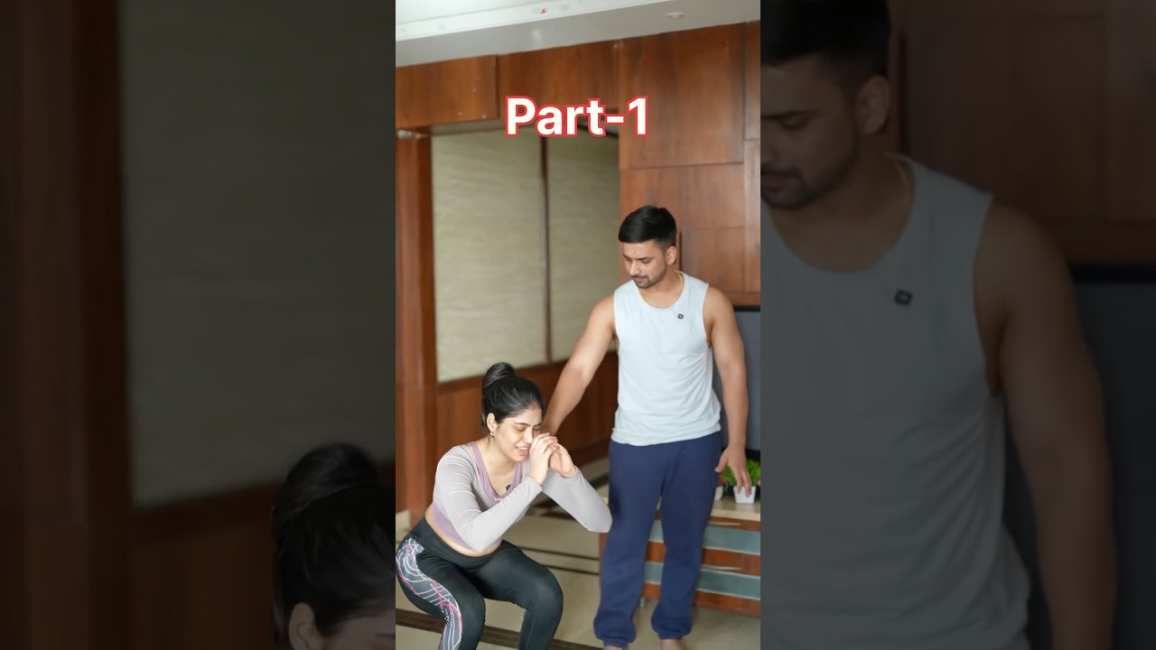 Boyfriend me Utara girlfriend ka gym ka shoot 😂 