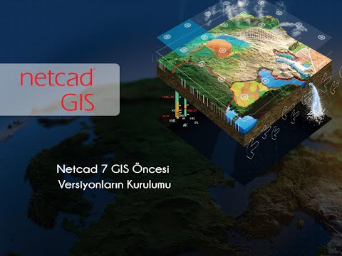 Netcad 7 GIS Öncesi Versiyonların Kurulumu