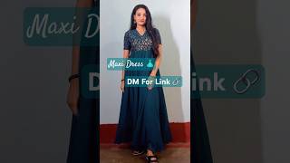 V Neck Halfsleeve Maxi Dress 👗 #wishlink #wishlinkfinds #dresscollection #outfitoftheday