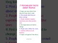 7 Psychology Facts About People 🧠 #PsychologyFacts #HumanBehavior #psychology #viral #trending #fyp
