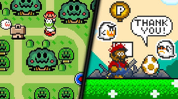 Super Mario World (SMB3 Style) - World5: Forest Of illusion (Walkthrought, All Exits)