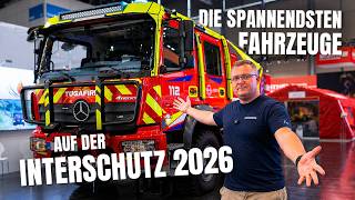 Das sind die spannendsten Fahrzeuge auf der INTERSCHUTZ 2026 in Hannover! 🚒