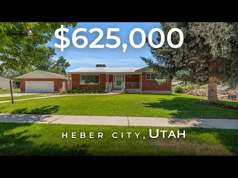 255 W Center St, Heber, UT home video tour