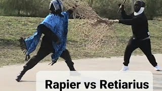 Rapier vs Net-man; 레이피어 vs 그물망. 도전!