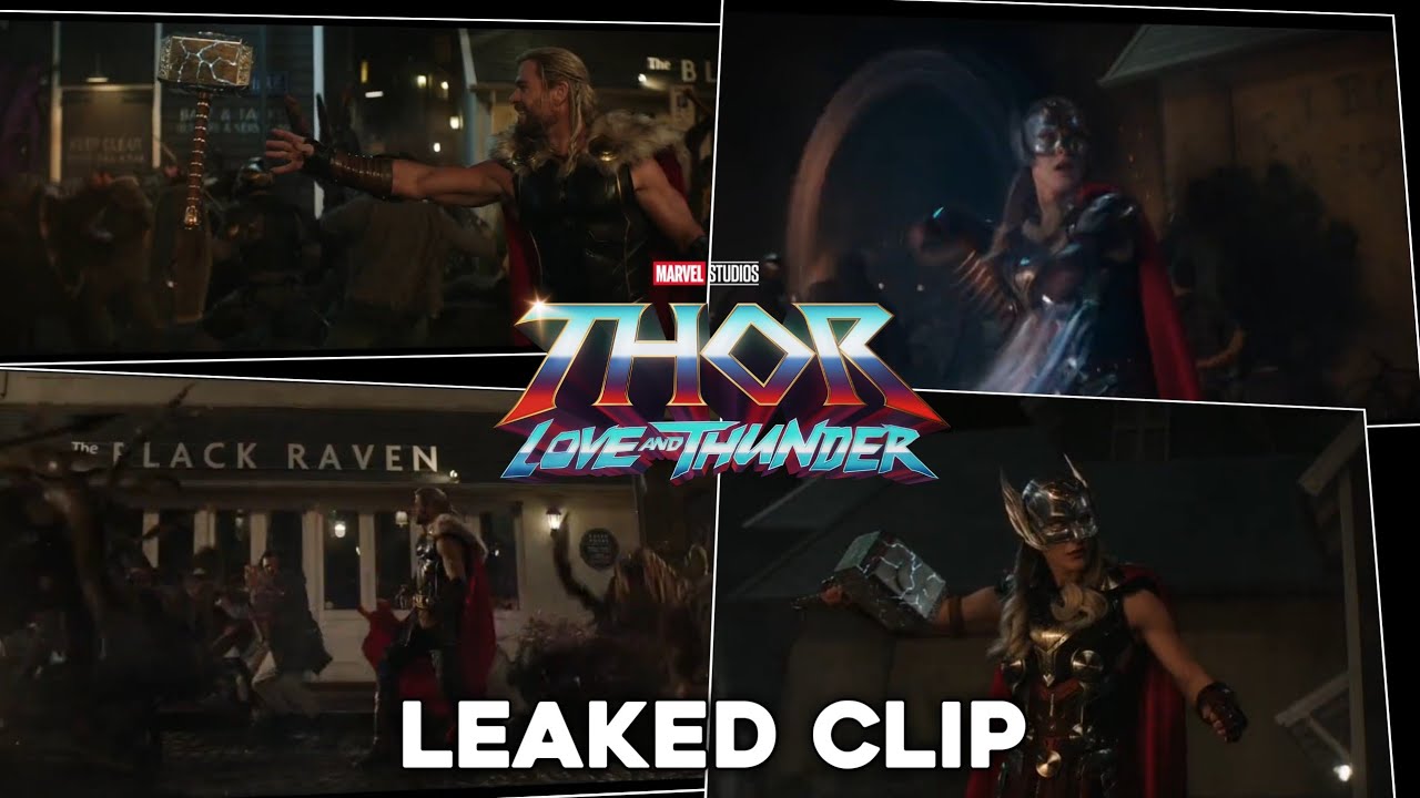 Thor 4 Leaked Clip [4k] !! Thor 4 : Love and Thunder Leaked Video Clip + New Trailer Breakdown