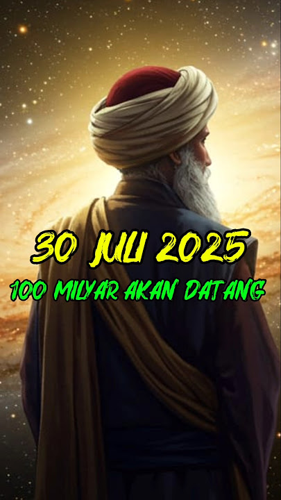 Pertanda Besar! 30 Juli 2025 100 Miliar Rezeki Akan Datang Padamu  #jiwaterpilih #viralvideo