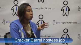 Cracker Barrel Interview - Hostess