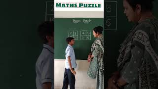 Maths Puzzle/Brain Test/innovative ideas #education #short #youtubeshorts #maths
