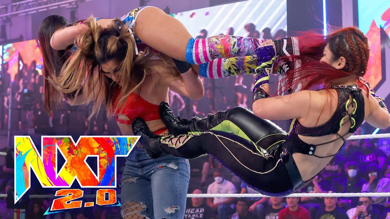 Download Raquel Gonzalez & Cora Jade vs. Io Shirai & Kay Lee Ray: WWE NXT, Dec. 28, 2021