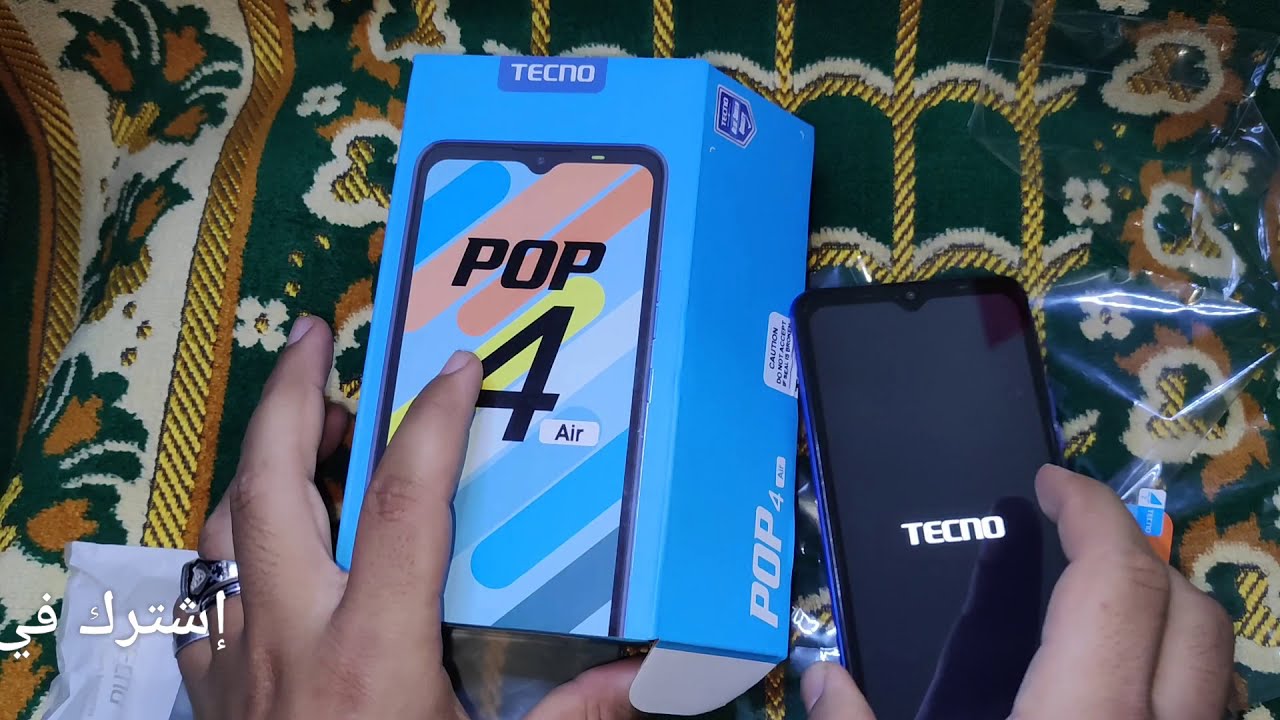 فتح علبة الهاتف Unboxing Tecno Pop 4 Air Youtube فتح علبة الهاتف Unboxing Tecno Pop 4 Air Youtube