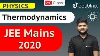 1 PM JEE Mains 2020 - Physics | Thermodynamics  - JEE Score Booster Course