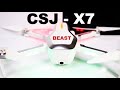 CSJ X7 GPS Camera Drone - Is it a BEAST? - A Very Popular full featured drone