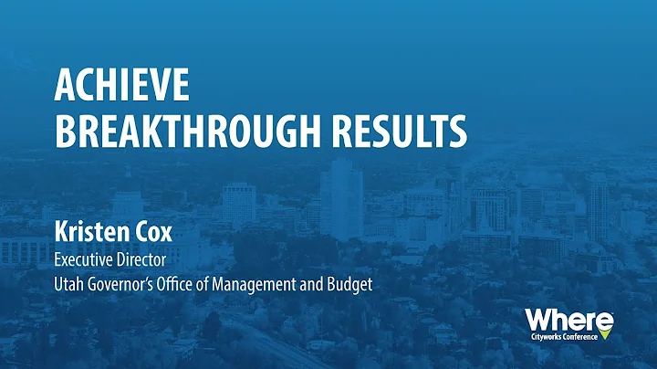 Kristen Cox: Achieve Breakthrough Results