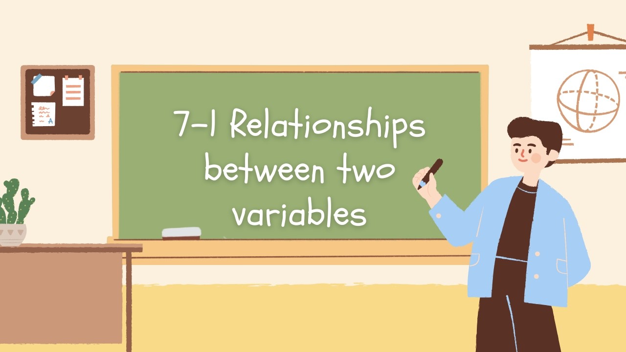 7-1 Relationships between two variables - YouTube