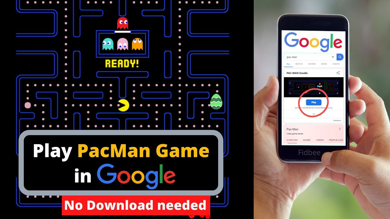 Como jogar Pac-Man no navegador ou no smartphone