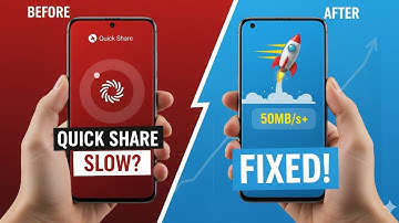 Quick share slow speed problem solution || quick share se movie kaise share kre | speed 50MB/ps