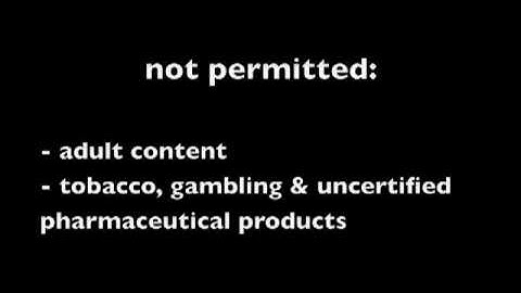 StumbleUpon Advertiser Content Guidelines